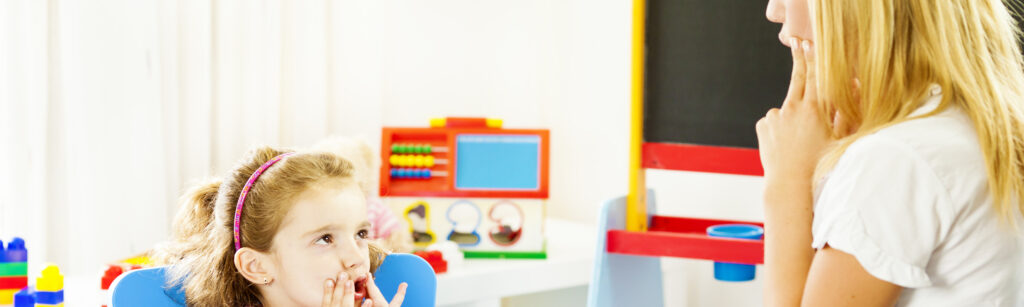 Image of woman caring for a child representing SFP Professionals