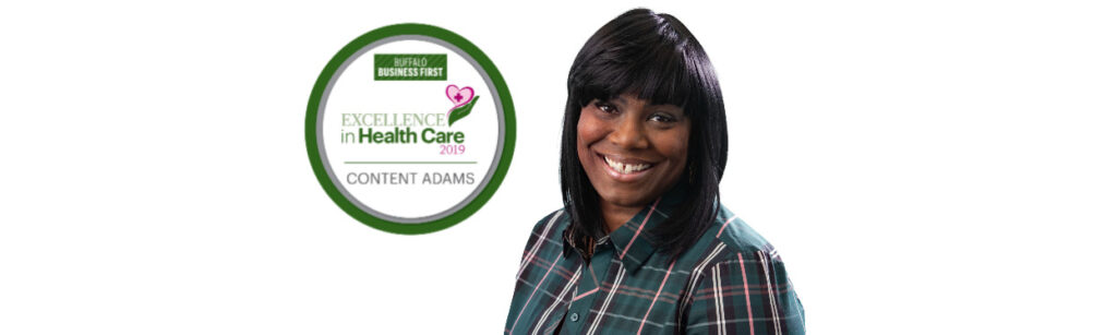 Content Adams recognized for Excellence in Health Care